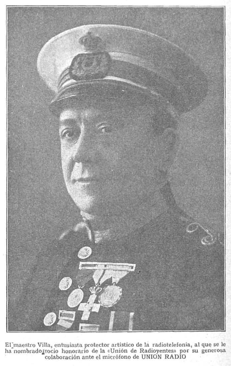 Ricardo Villa, director banda