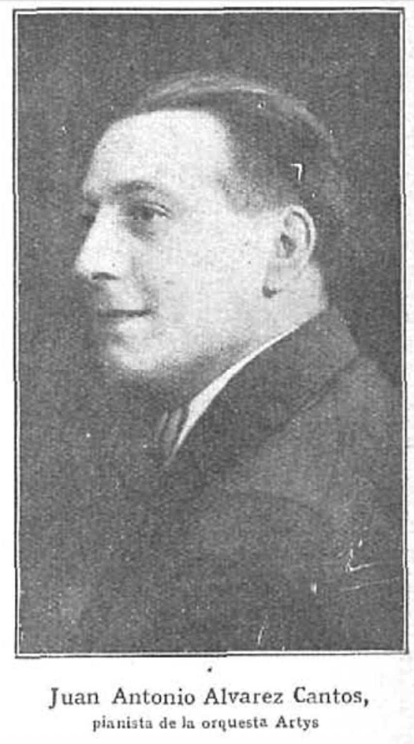 1926:06:20 ONDAS Juan Antonio Alvarez Cantos, pianista (y compositor)