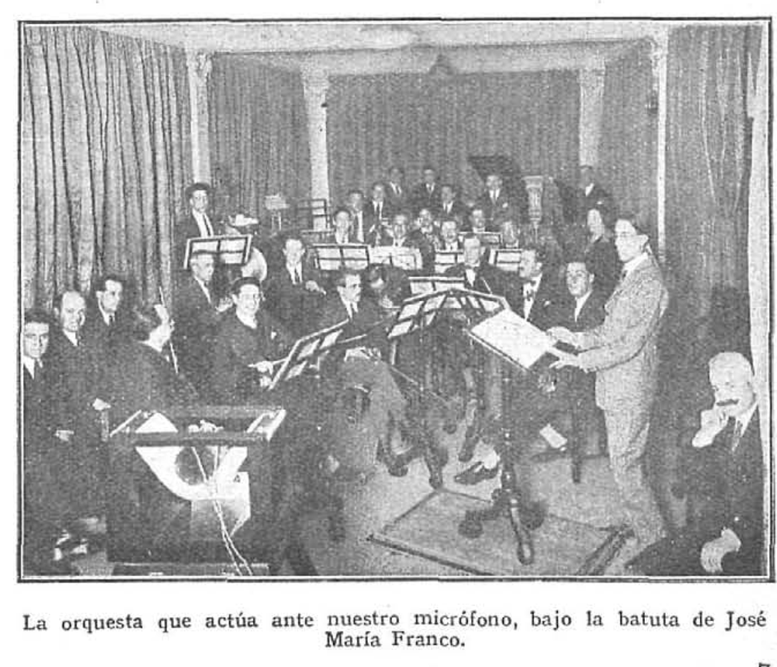 1926:06:20 ONDAS Orquesta UR con Jose María Franco