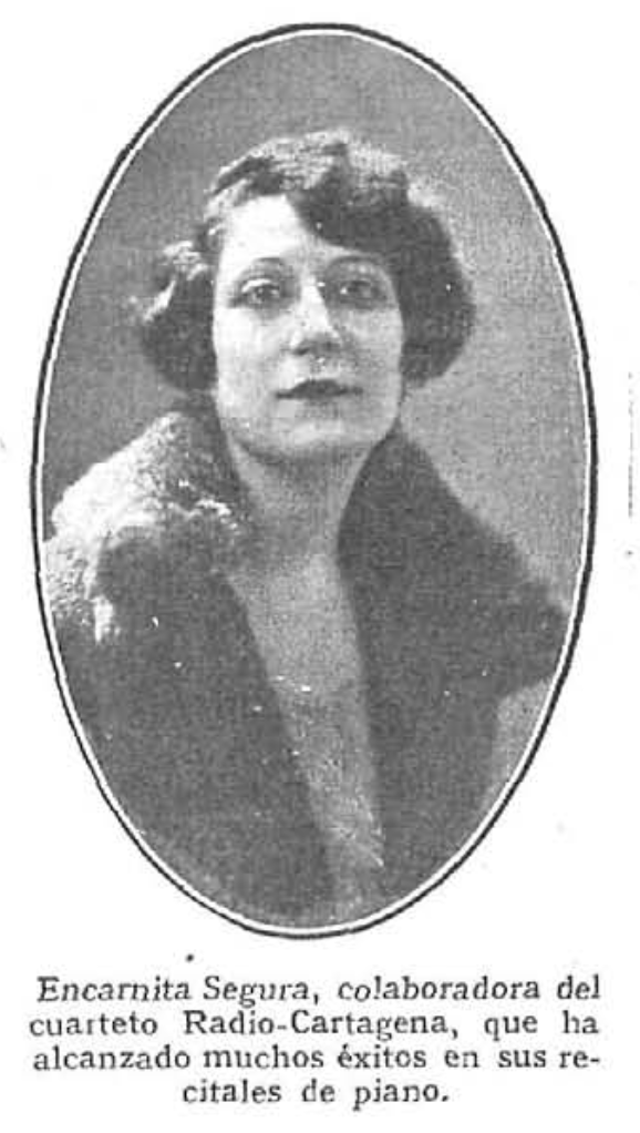 Encarnita Segura, piano