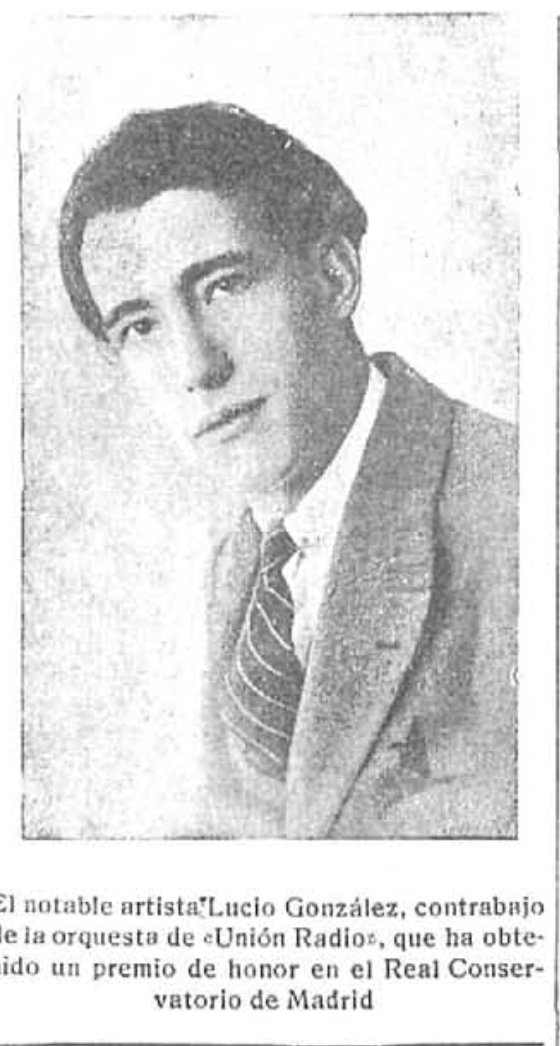 Lucio González contrabajo