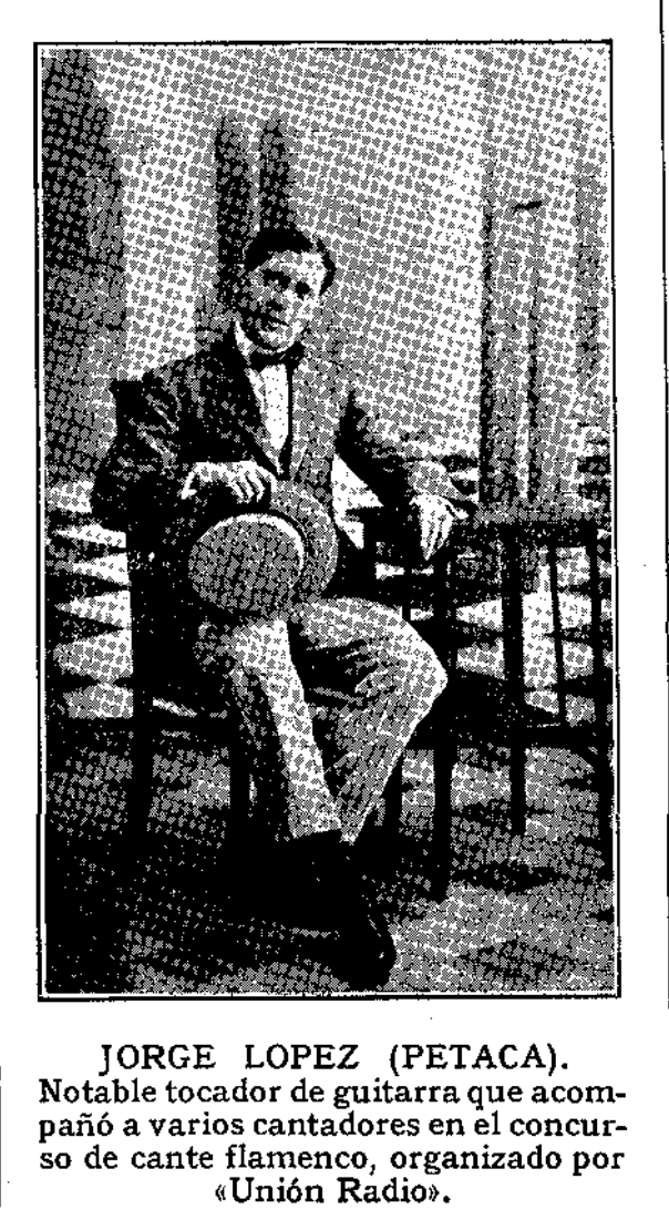Jorge López PETACA guitarrista flamenco