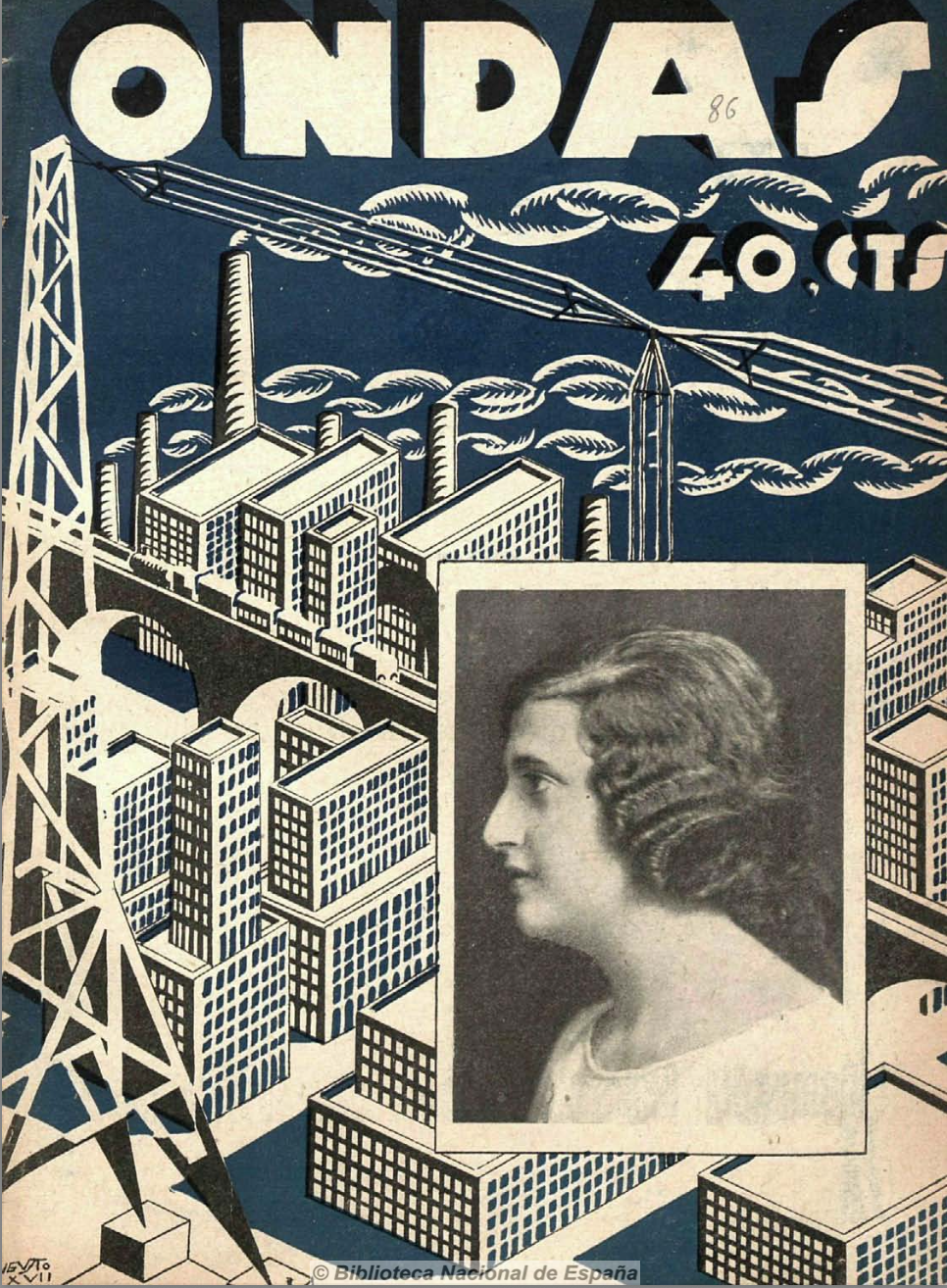 Rosaura Coma, piano Radio Barcelona en Portada