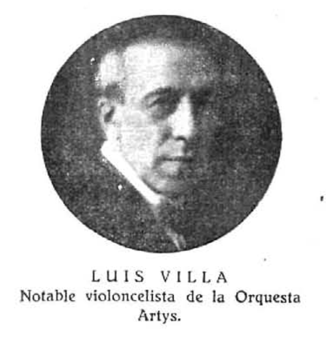 Luis Villa, violonchelista