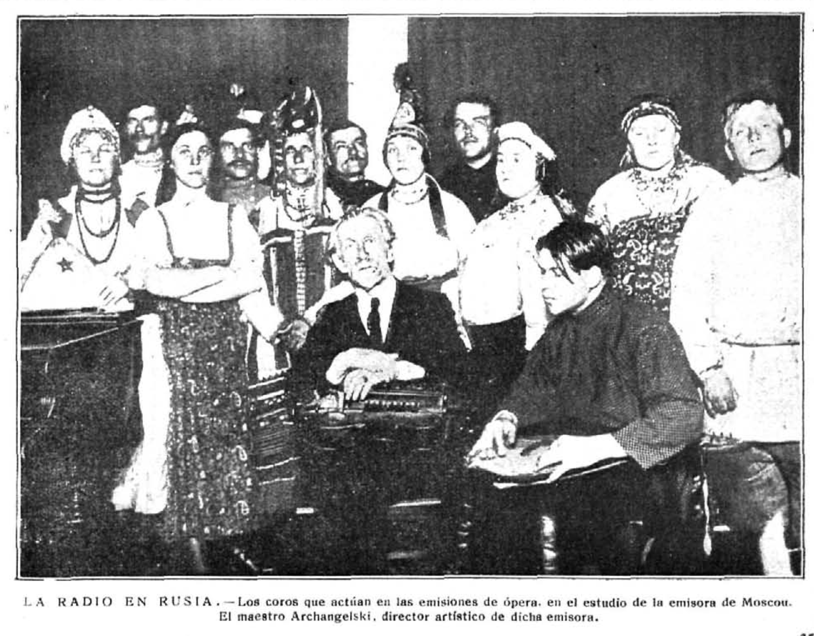 Coros de Moscú con Arcgangelski