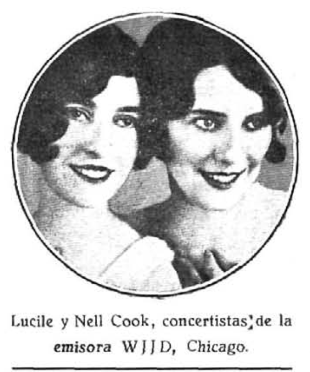 Lucile y Nell Cook