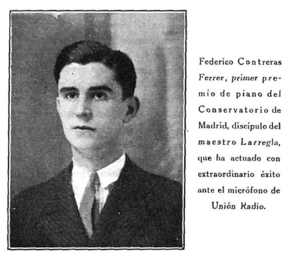 Federico Contreras, piano