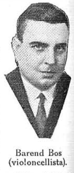 Barend Bos, violonchelo