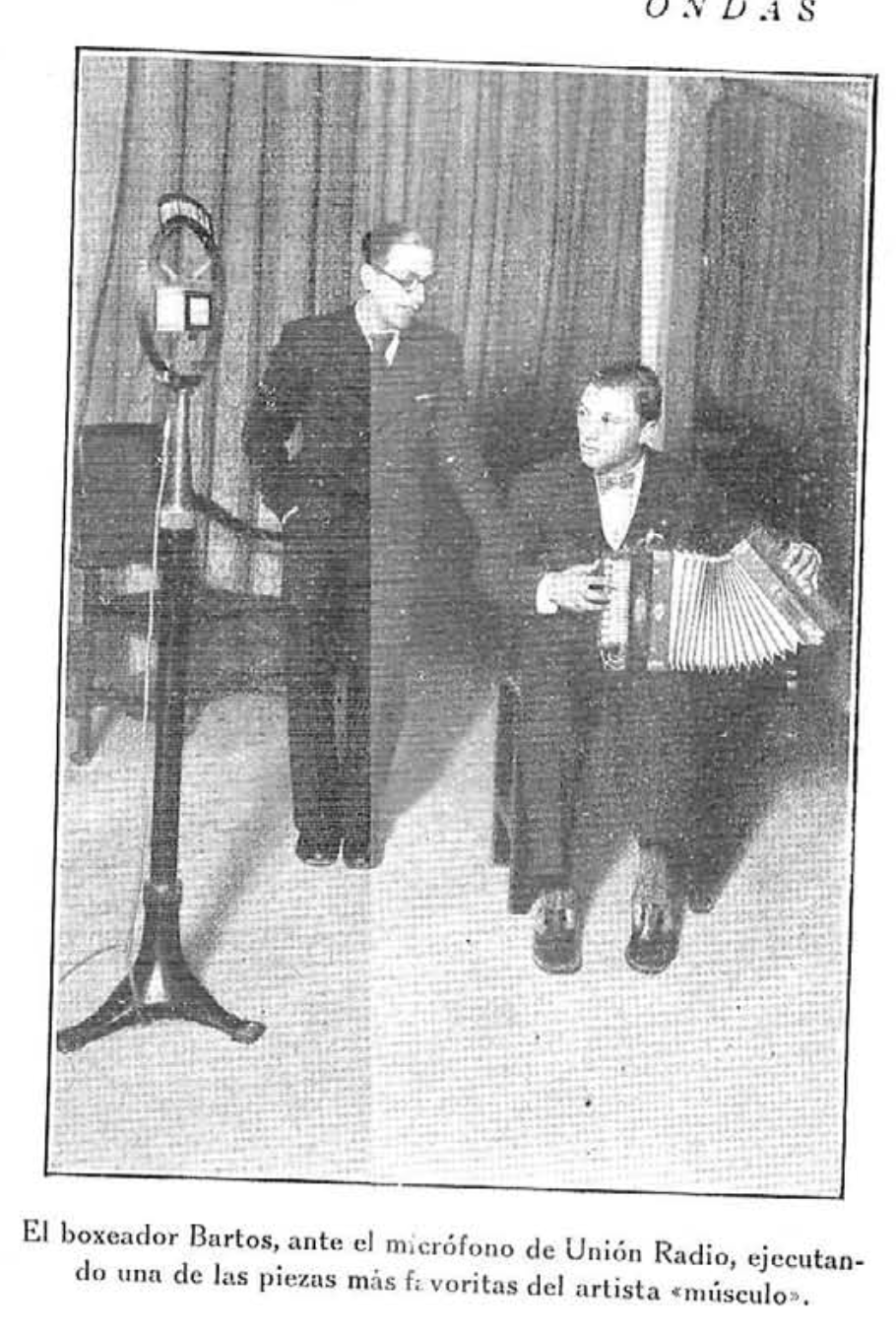 Boxeador y bandoneón