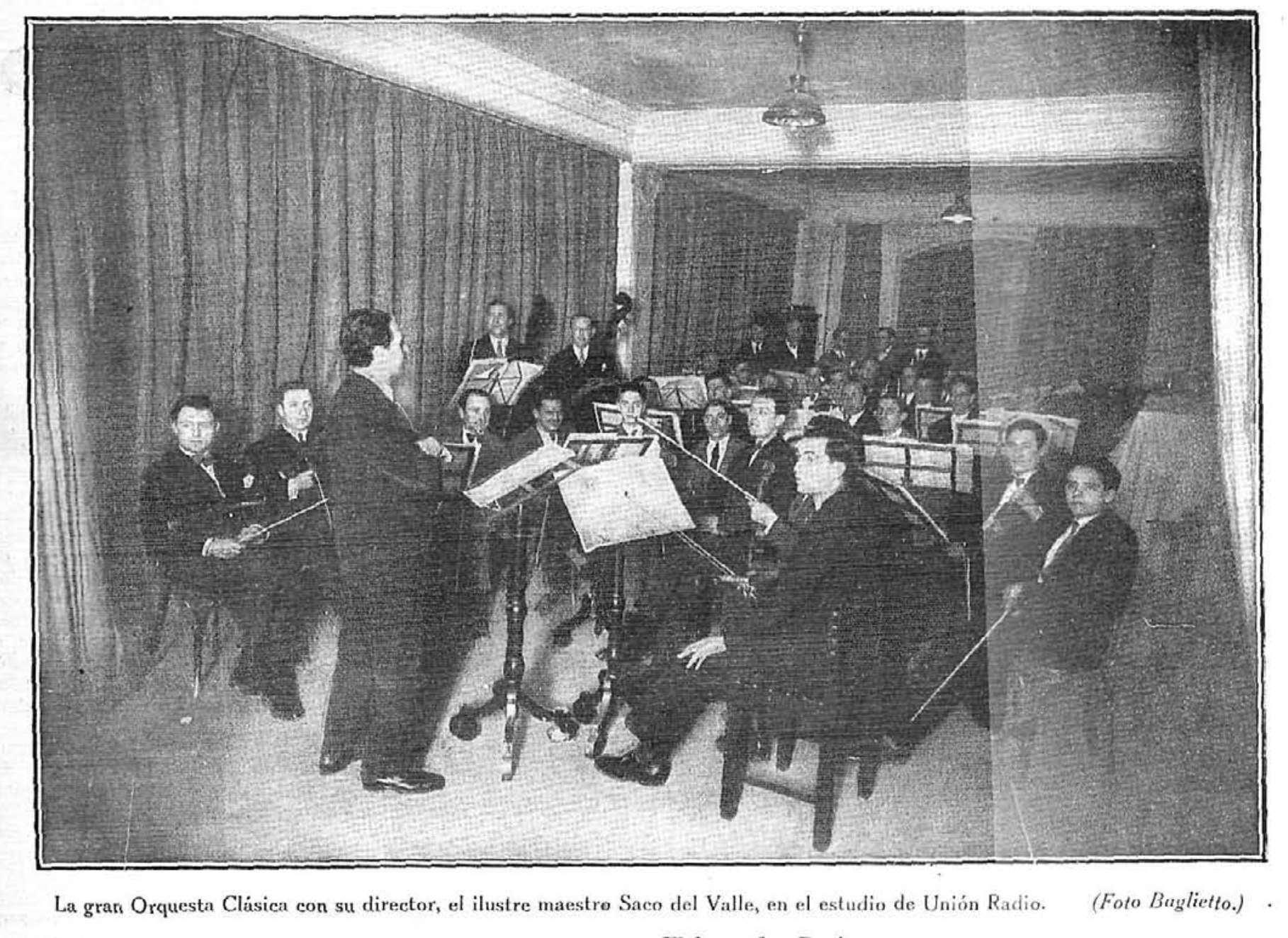 Orquesta Clásica y Saco del Valle, director