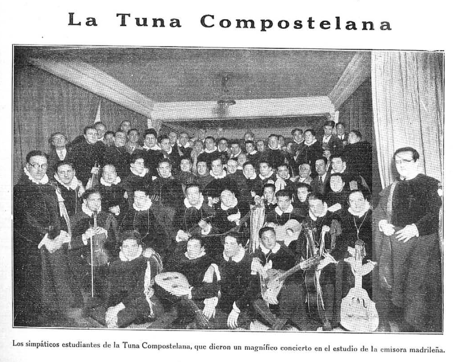 La tuna compostelana