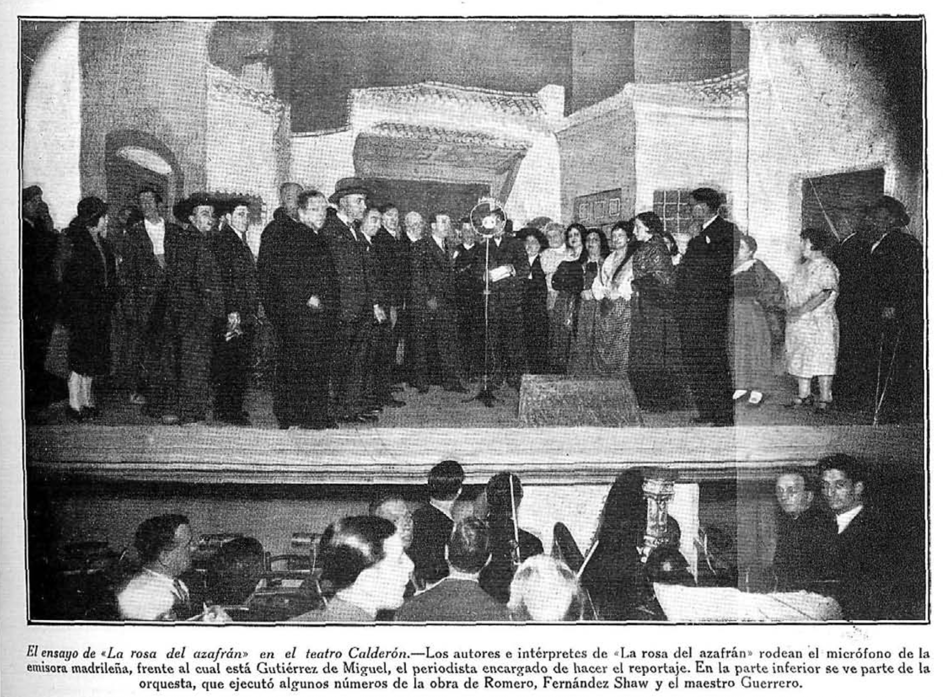 Intérpretes La Rosa del Azafrán