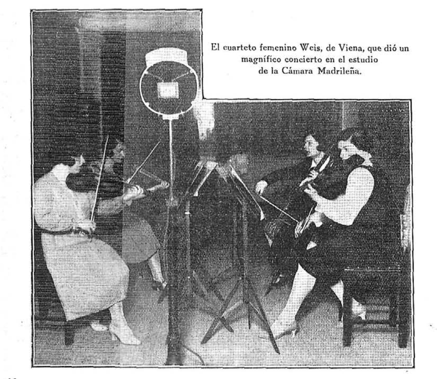 2 Cuarteto de cuerda Femenino Weis