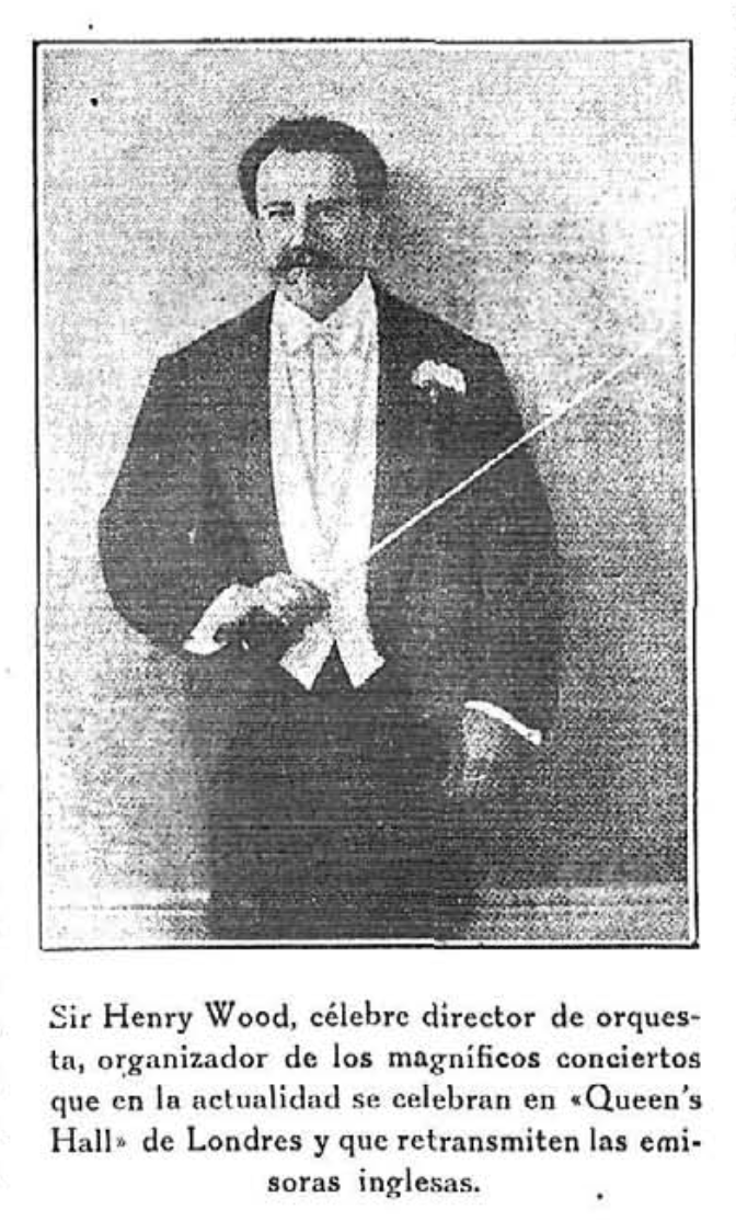 Henry Wood, director de orquesta
