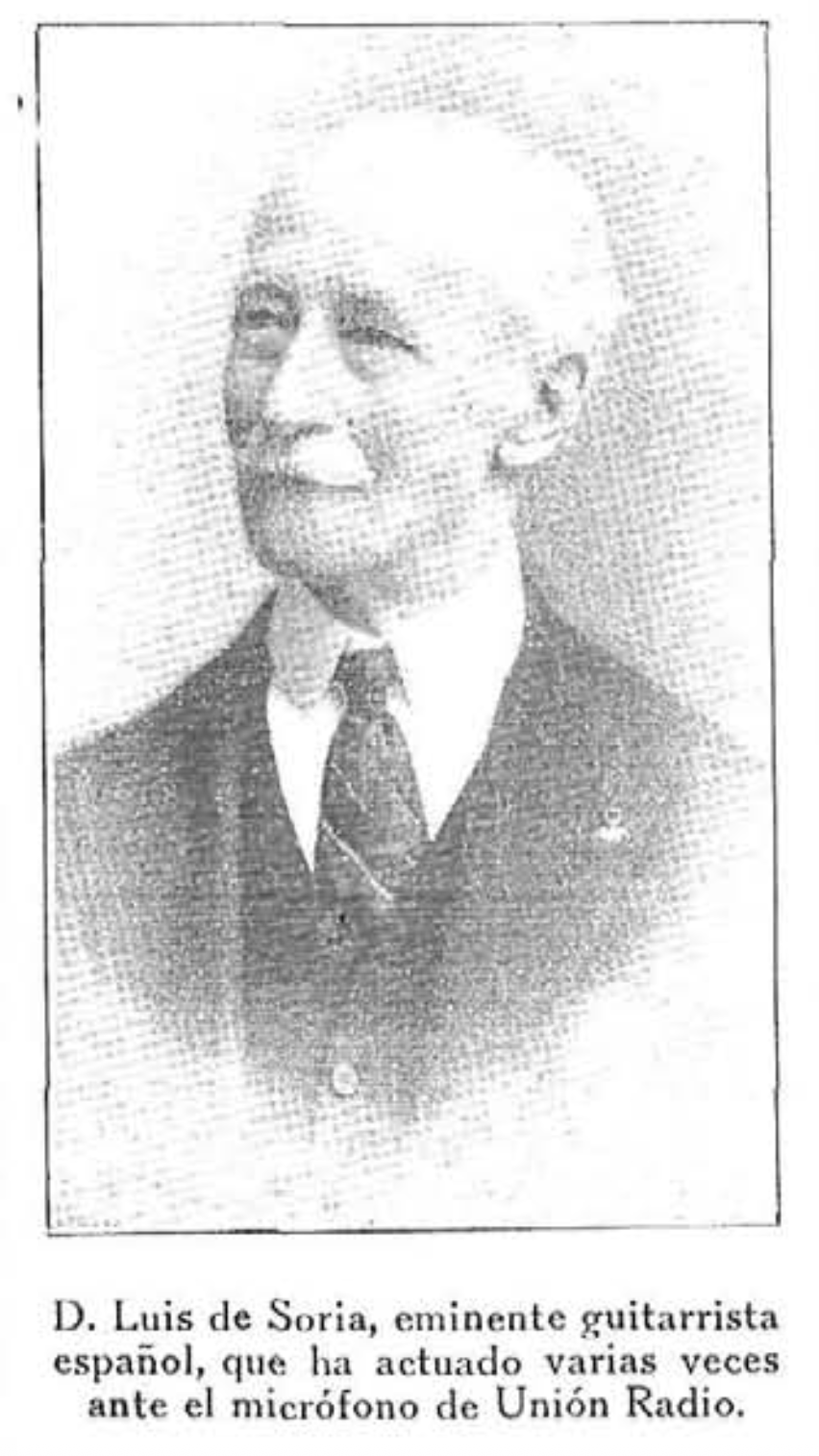 Luis de Rosia, guitarra