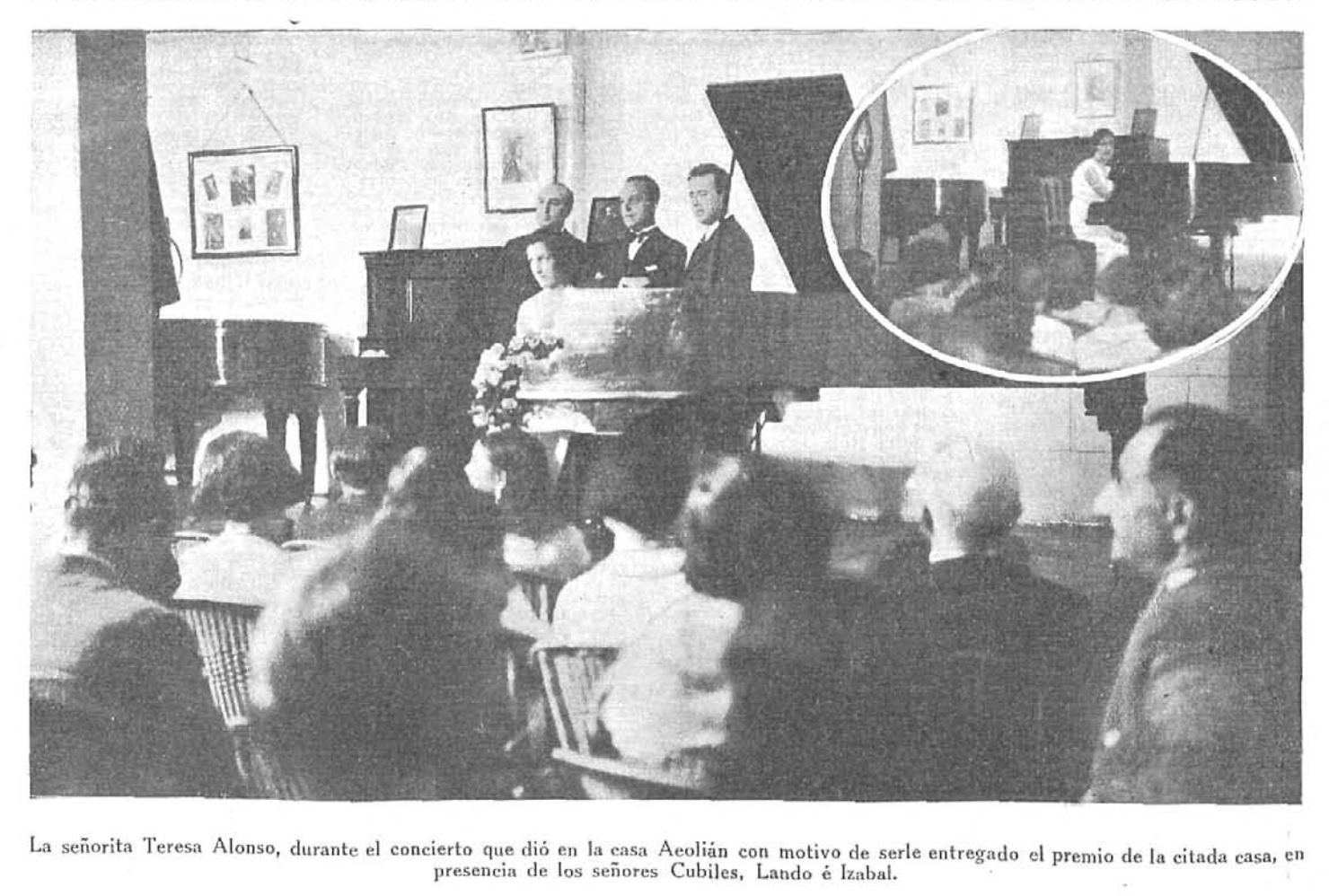 Teresa Alonso, piano