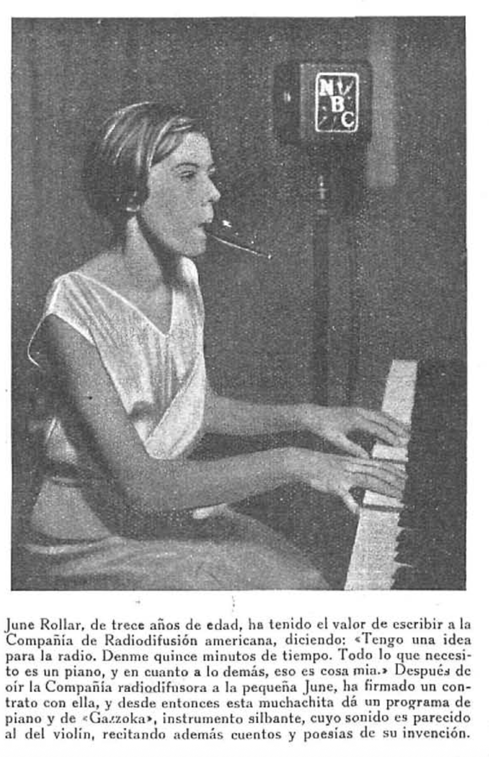 June Rollar, piano