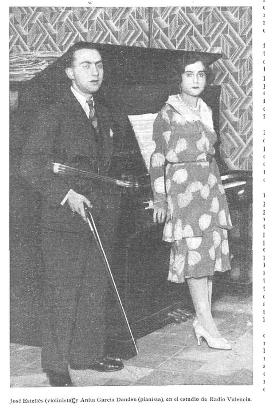 Estellés, violín y Ana García Danden, piano