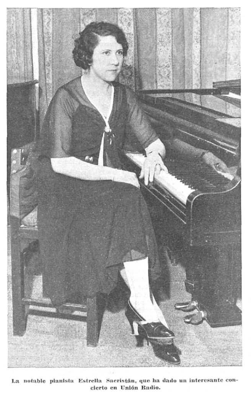 Estrella Sacristán, piano