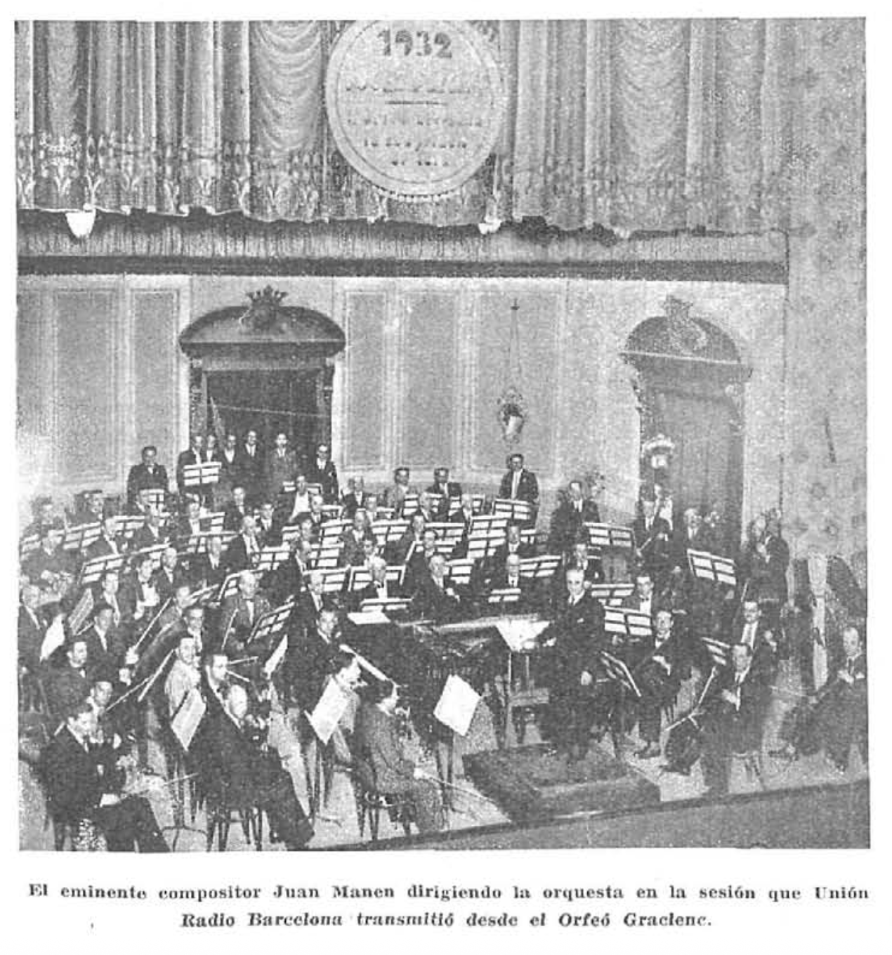 Juan Manén y Orquesta