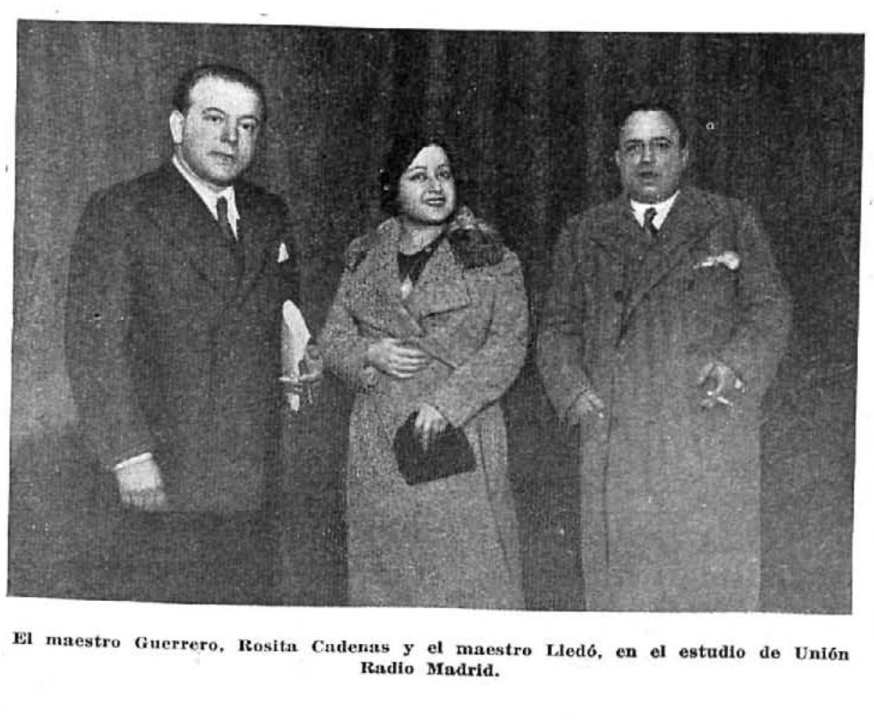 Guerrero, Lledó y Rosa Cadenas