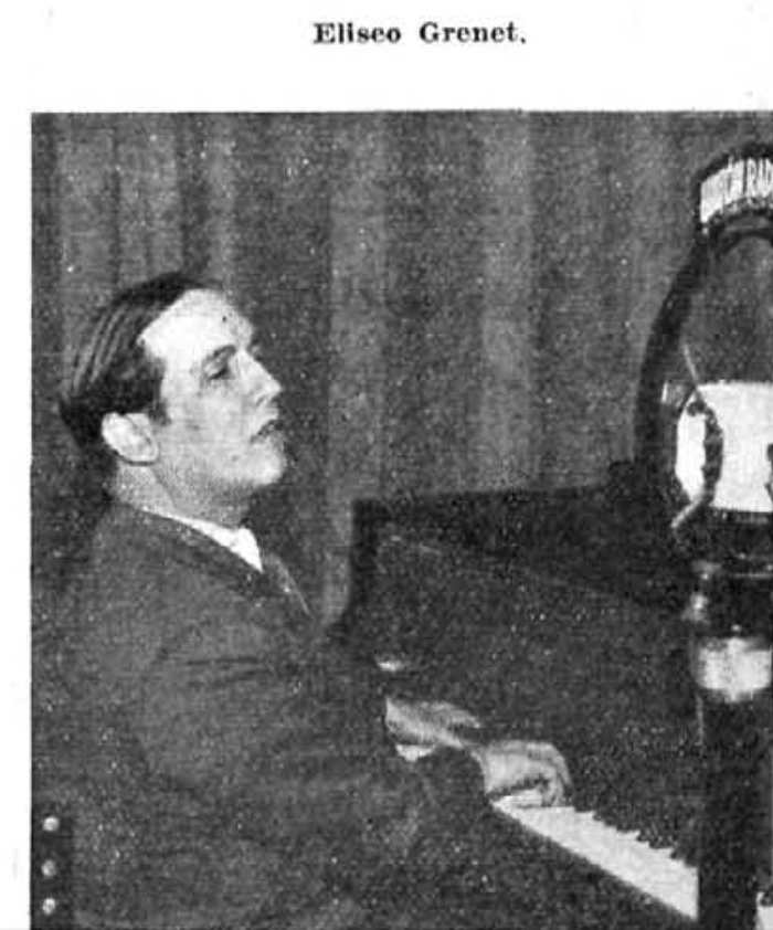 Eliseo Grenet, piano