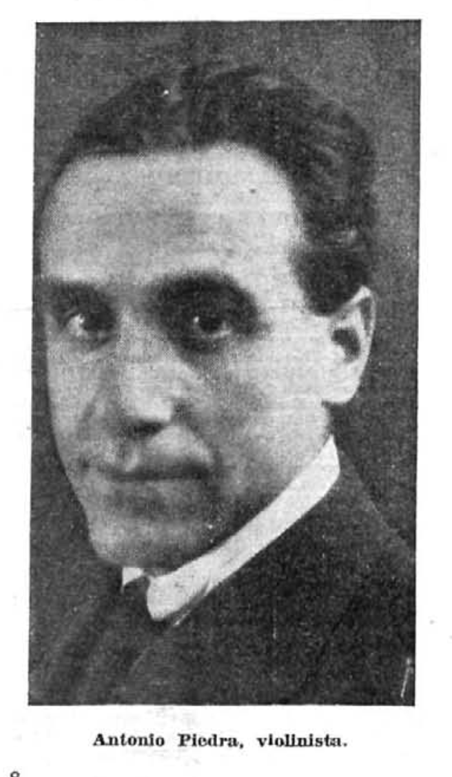 Antonio Piedra, violín
