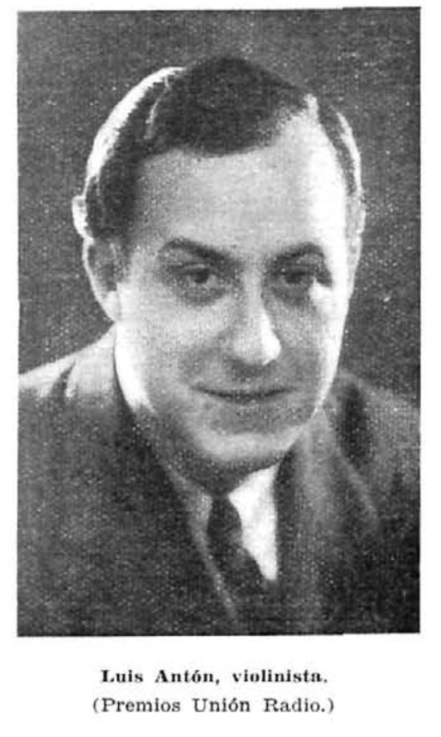 Luis Antón, violín