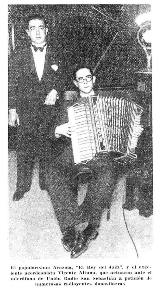 Arazola El Rey del HJazz y Altuna