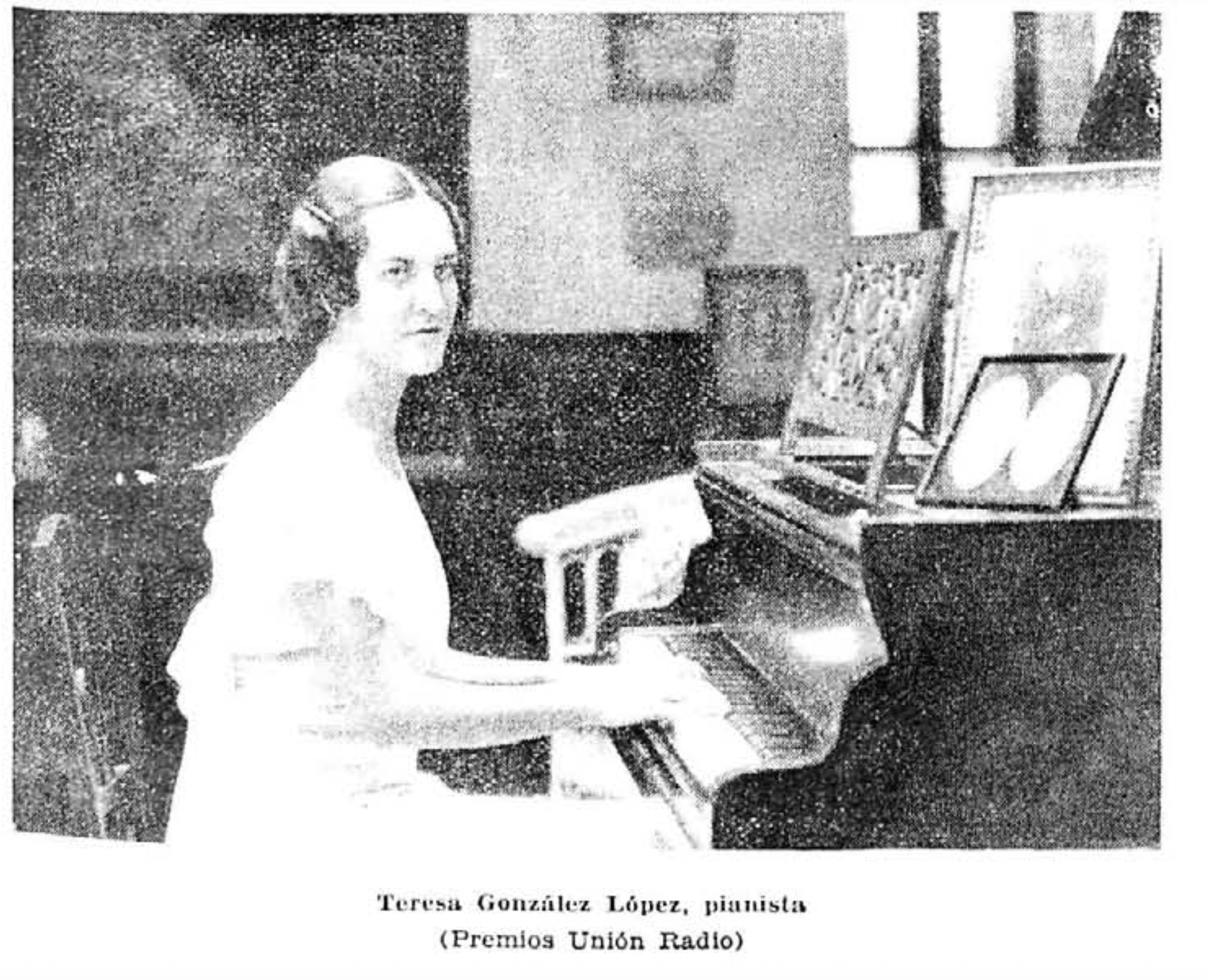 Teresa González, piano