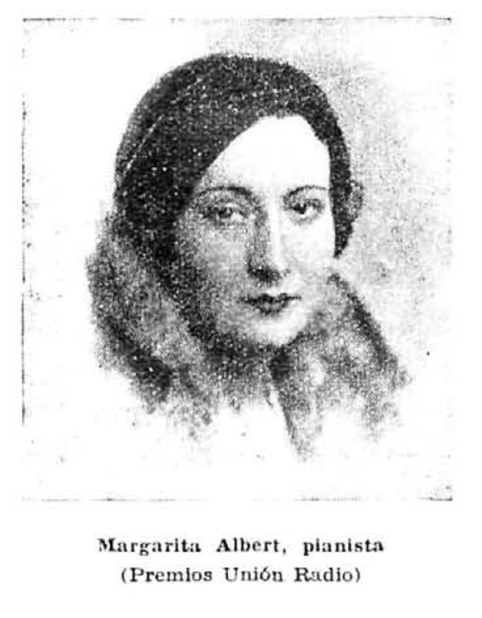 Margarita Albert, piano