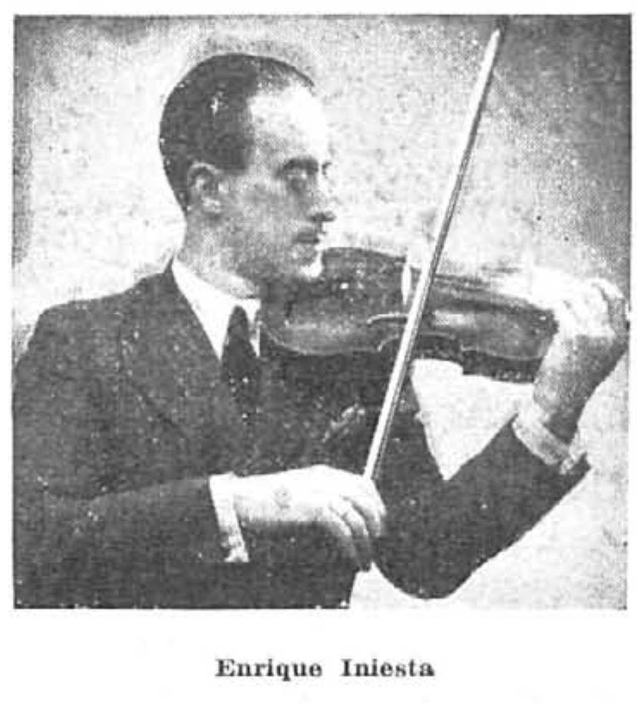 Enrique Iniesta, violín