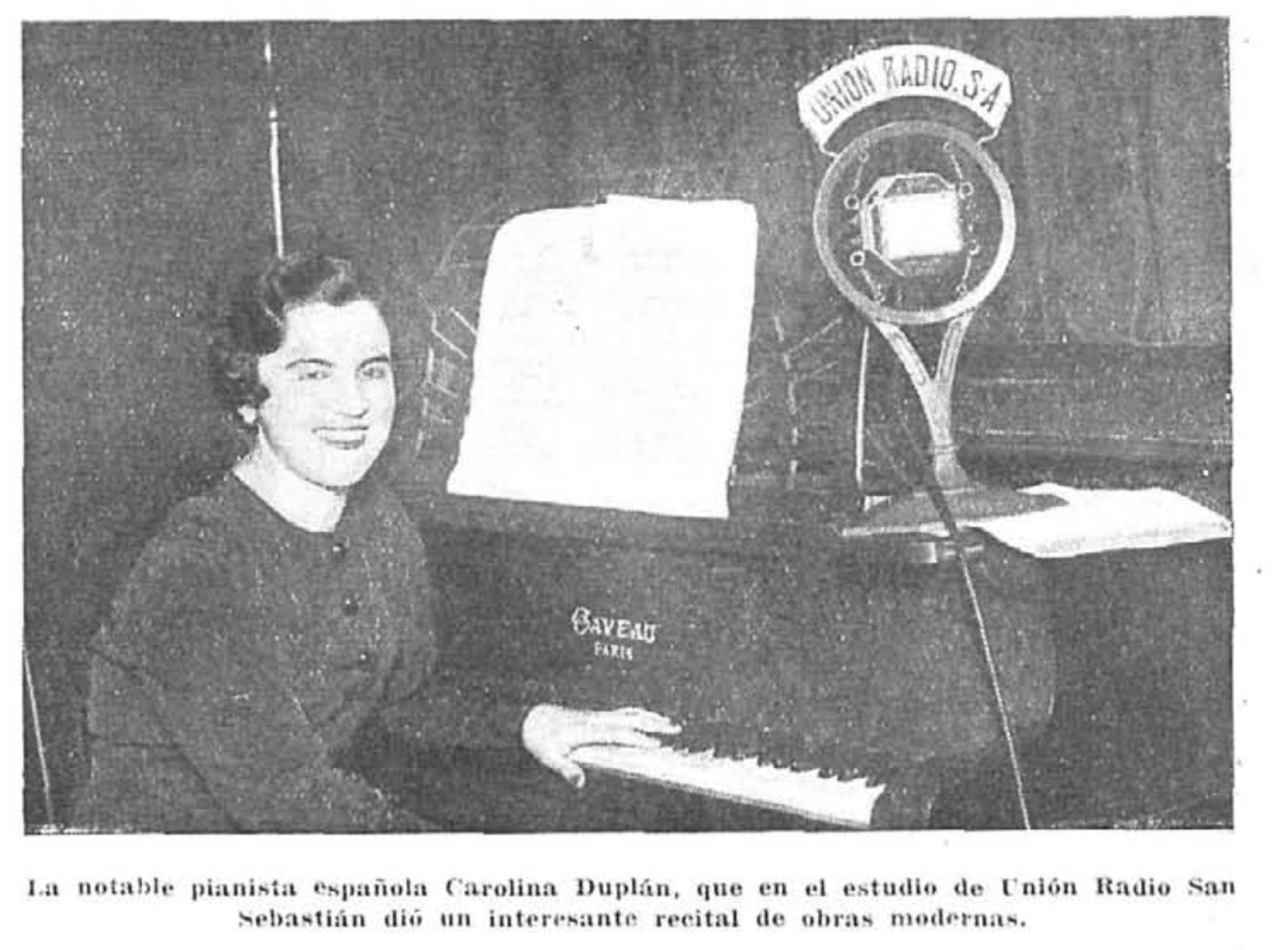 Carolina Duplán, piano