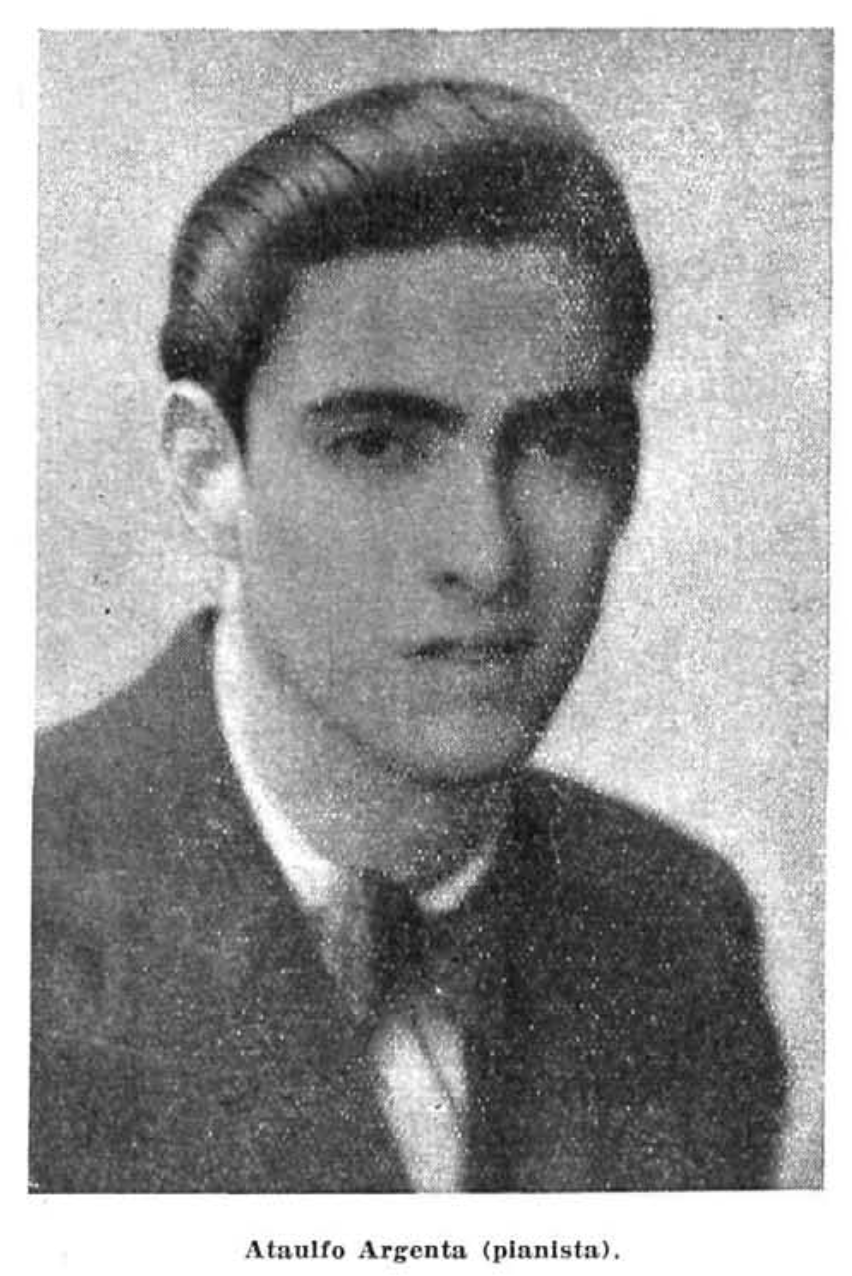 Ataulfo Argenta como pianista (piano)