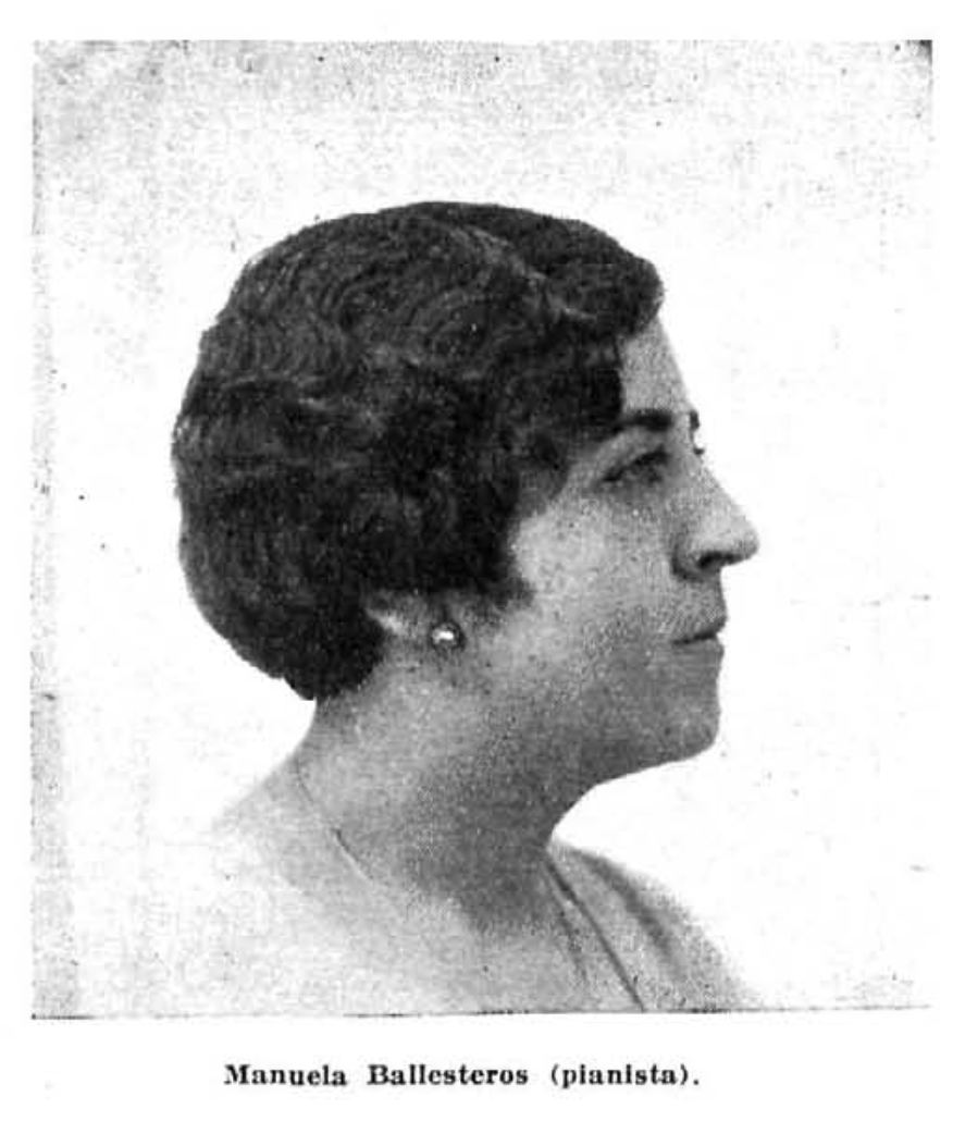 Manuela Ballesteros, piano