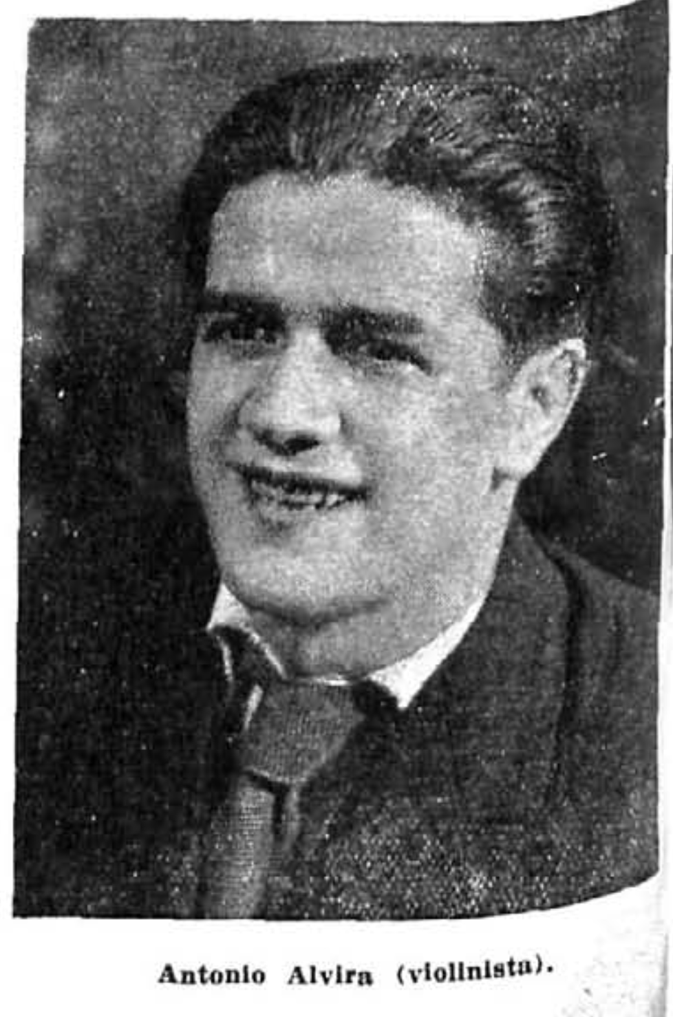 Antonio Alvira, violín