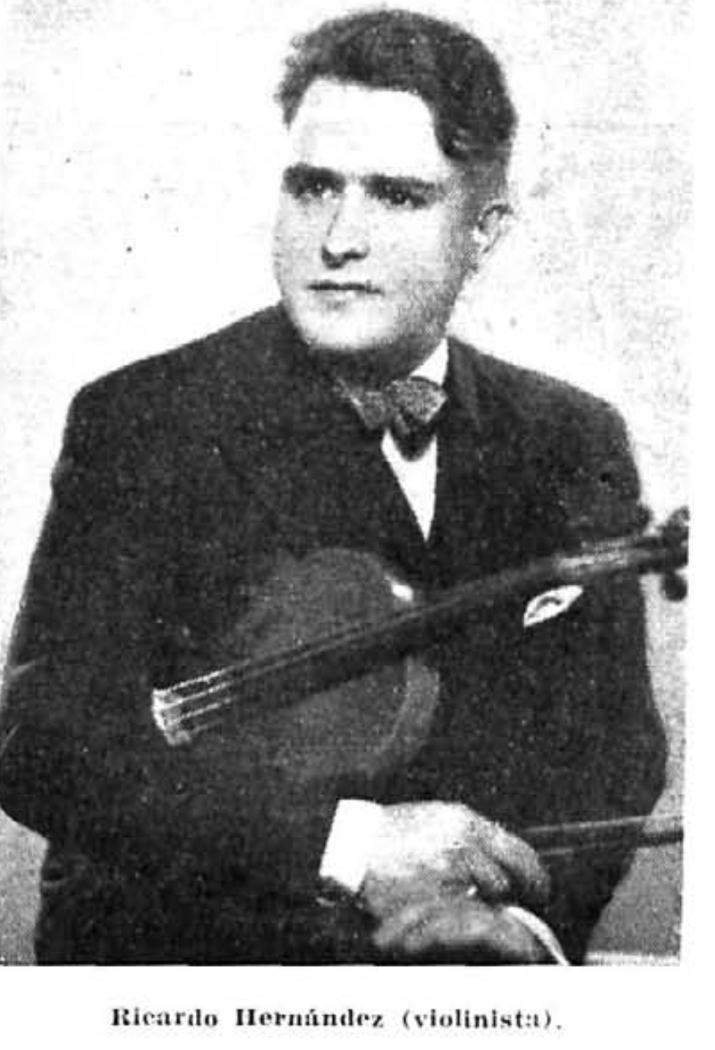 Ricardo Hernández, violín