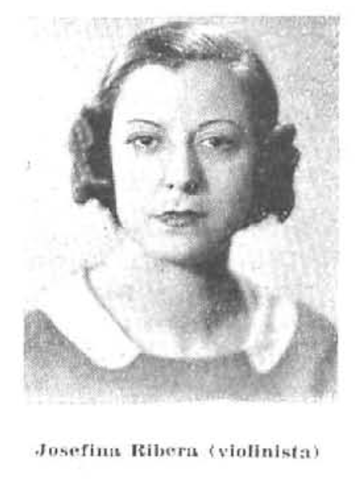 Josefina Ribera, violín