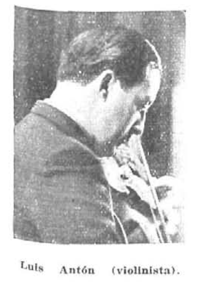 Luis Antón, violín