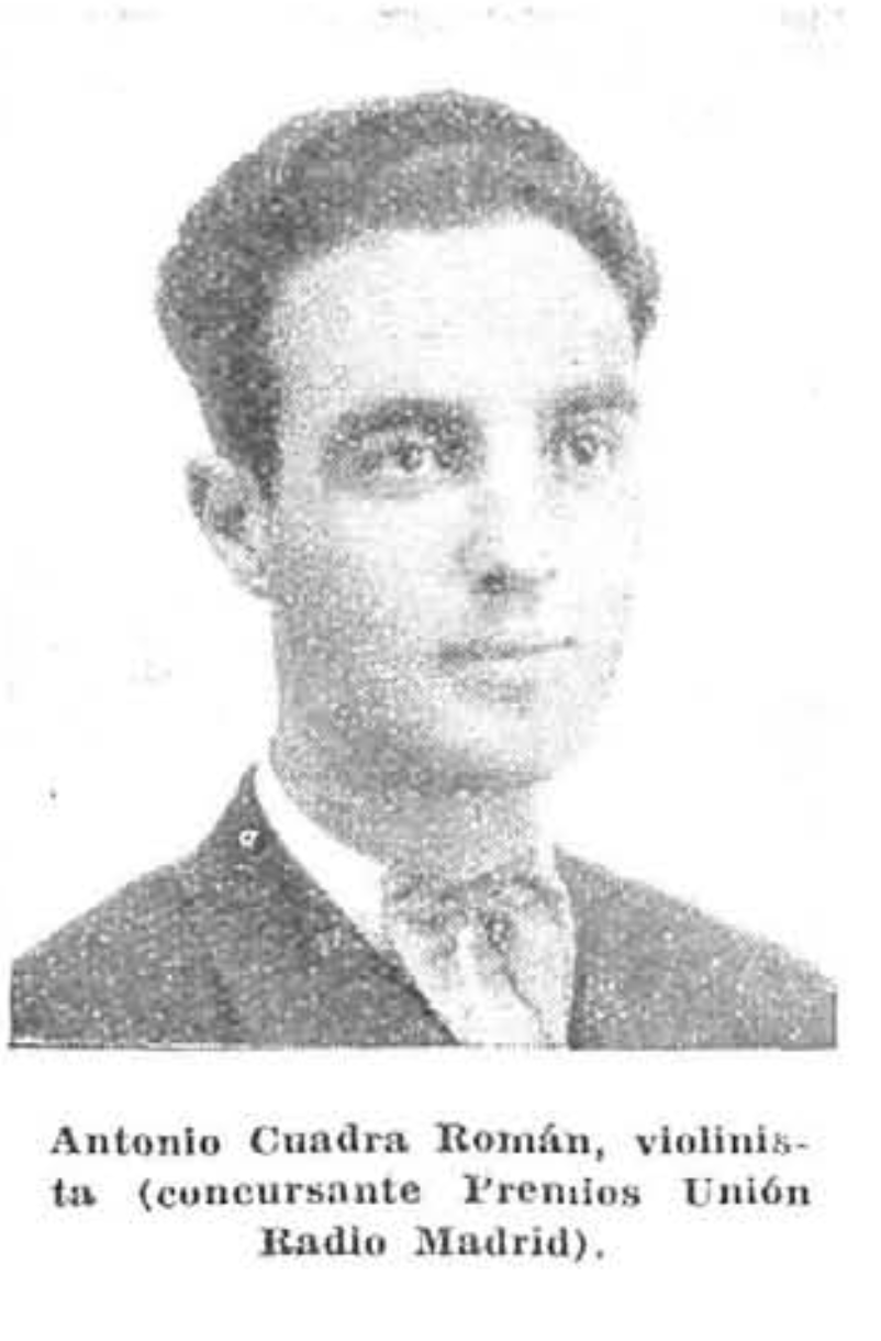 Antonio Cuadra Román, violín