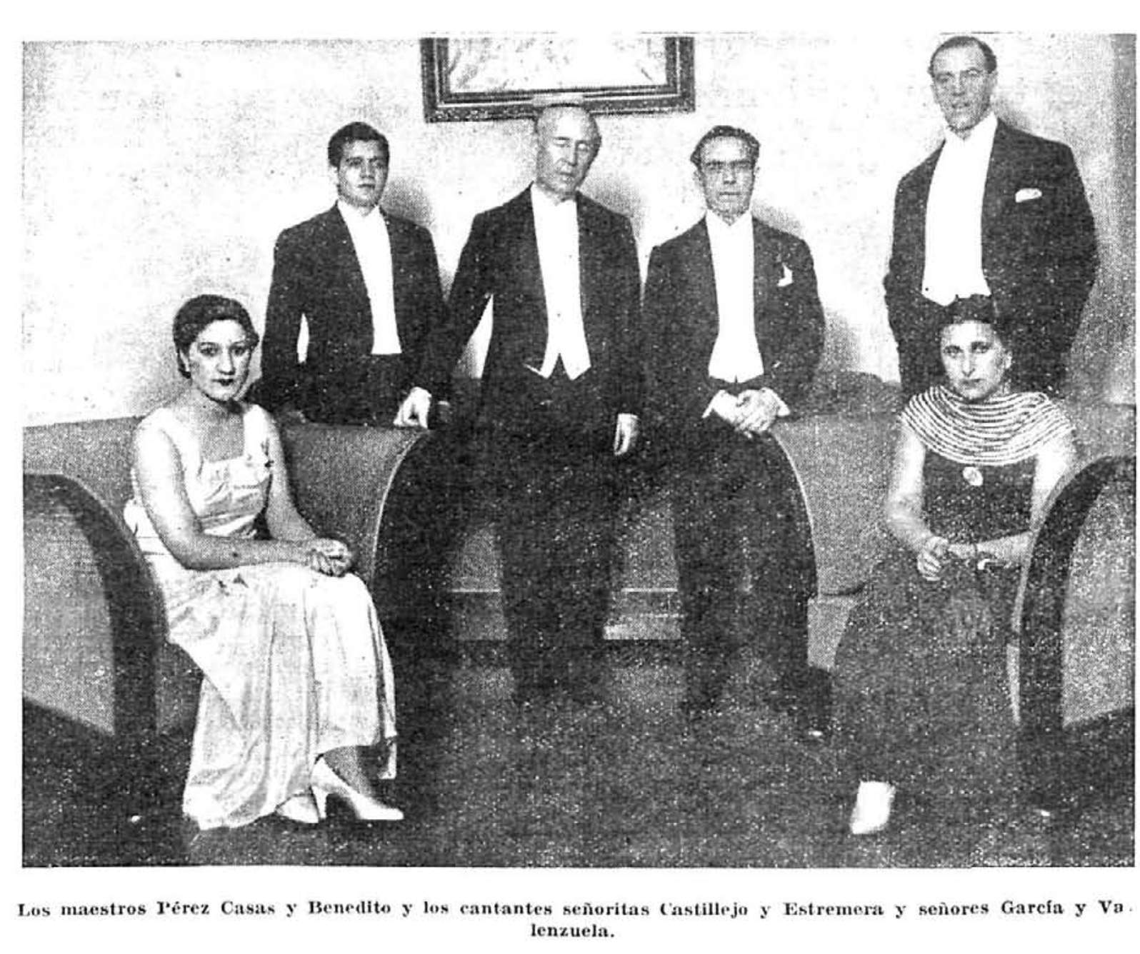 Pérez Casas, Benedito, Castillejo, Estremera, García y Valenzuela
