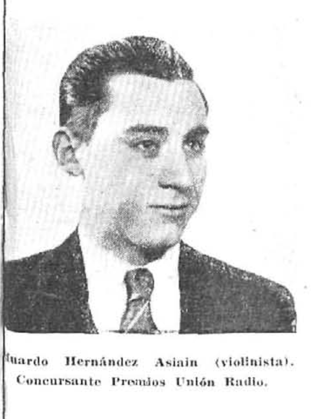 Eduardo Hernández Asiain, violín