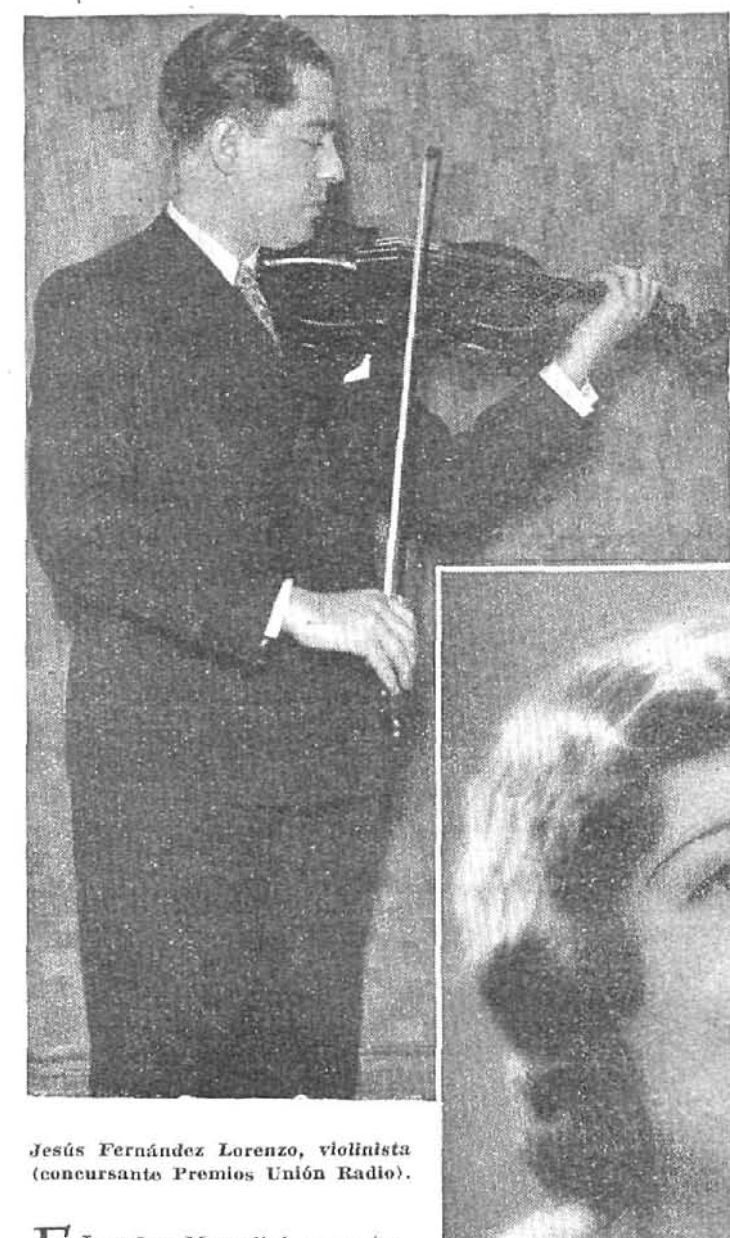 Jesús Fernández Lorenzo, violín
