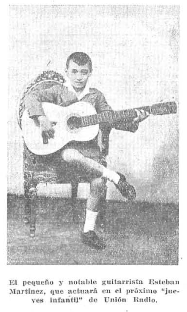 Niño Esteban Martínez, guitarra