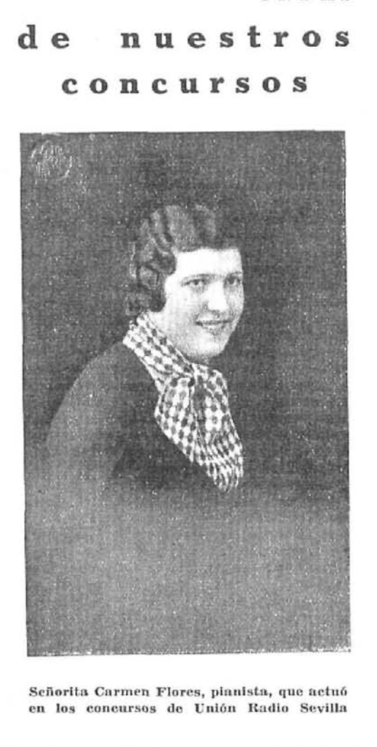 Carmen Flores, piano