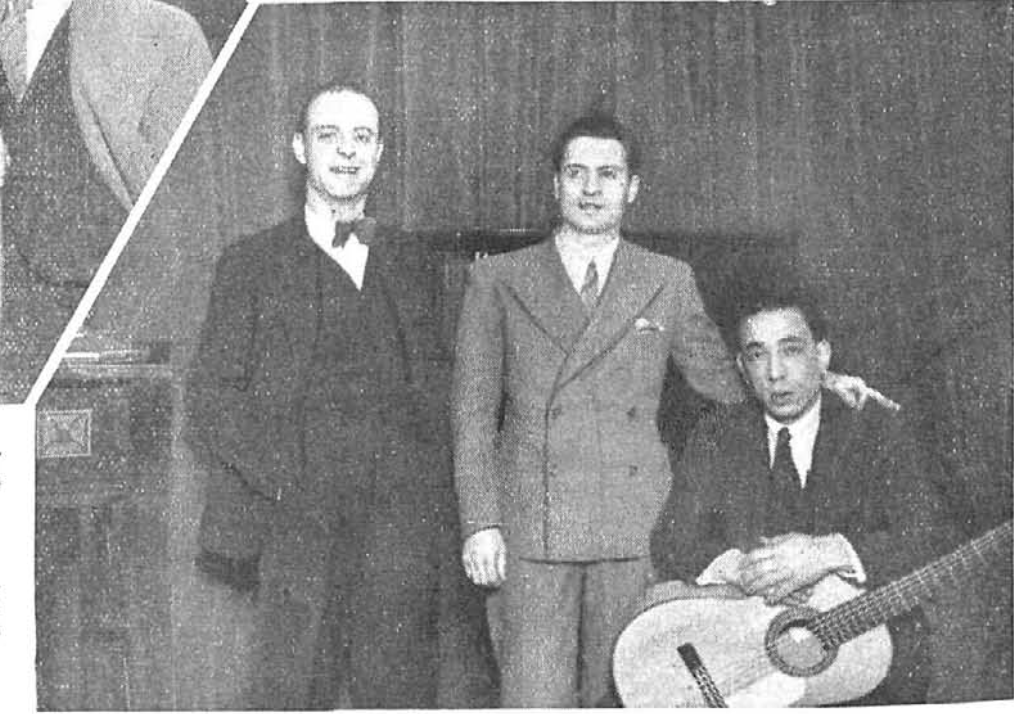 Angelillo, cantaor flamenco, Marcos Cejugo y Patena (hijo) guitarra