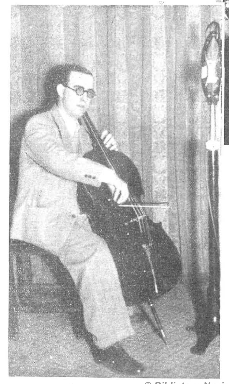 Santos Gandía, violonchelo