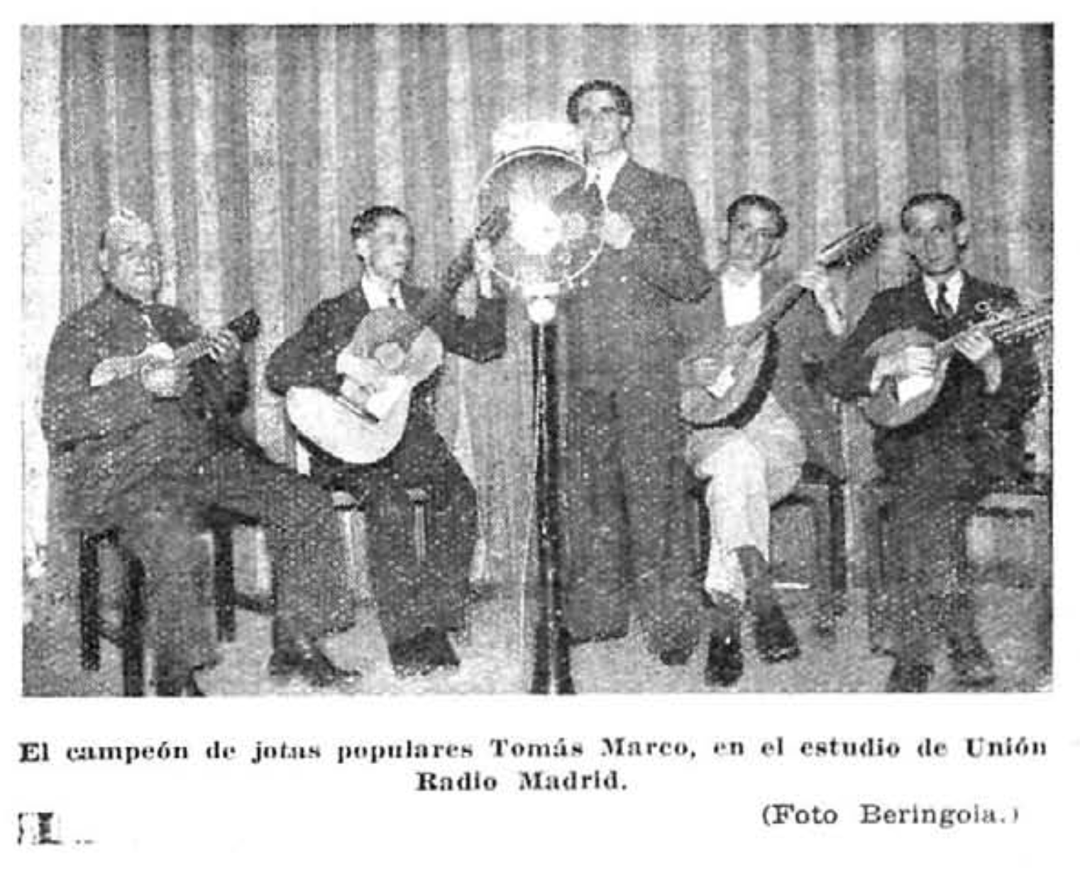 Campeón de Jotas Musicales Tomás Marco