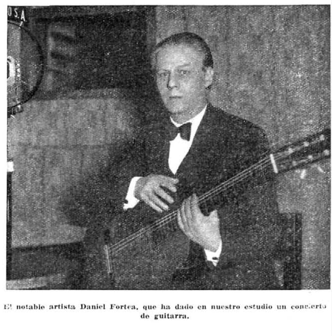 Daniel Fortea, guitarra