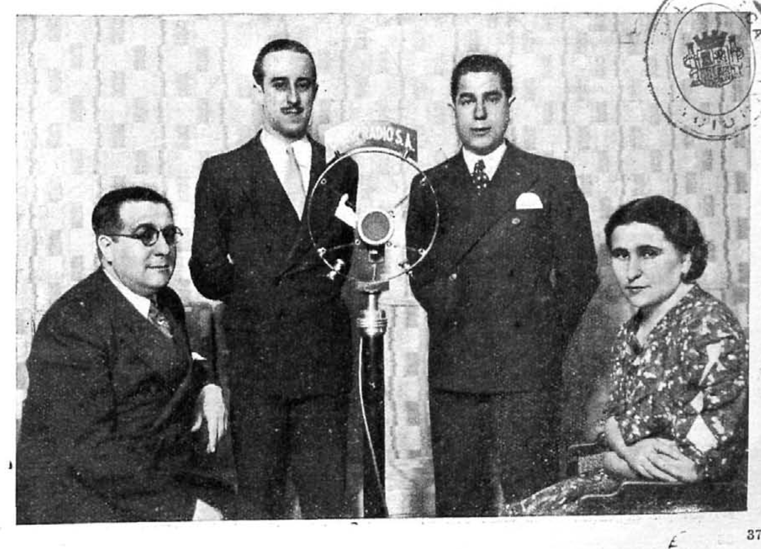 María Teresa Estremera, Álvarez Cantos, Enrique Iniesta y Jesús Fernández Lorenzo